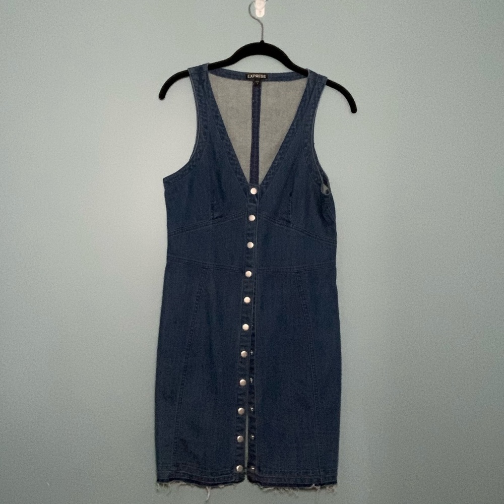 Denim dress